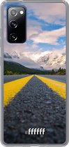 6F hoesje - geschikt voor Samsung Galaxy S20 FE - Transparant TPU Case - Road Ahead #ffffff