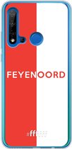 6F hoesje - geschikt voor Huawei P20 Lite (2019) -  Transparant TPU Case - Feyenoord - met opdruk #ffffff