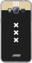 6F hoesje - geschikt voor Samsung Galaxy J3 (2016) -  Transparant TPU Case - AFC Ajax Uitshirt 2018-2019 #ffffff