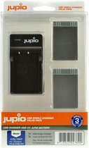 Jupio Kit: 2x Battery DMW-BLC12E + USB Single Charger