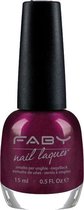 Faby Nagellak Liz's Eyes Dames 15 Ml Vegan Violet