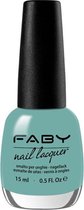 Faby Nagellak Madam Jackyll Dames 15 Ml Vegan Donkergroen