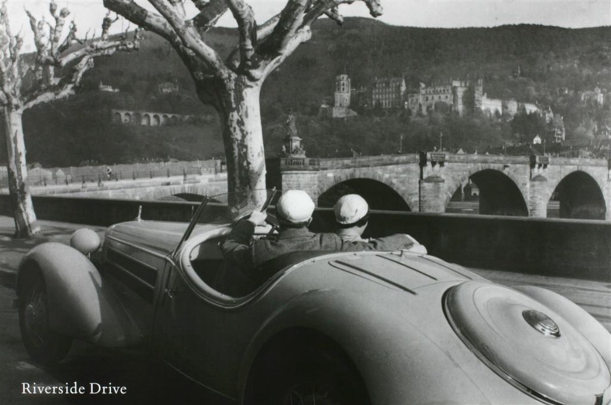 Catch Projecten Poster - Riverside Drive - Wolff & Tritschler - Zwart/Wit - Fotografie - Jaren 80