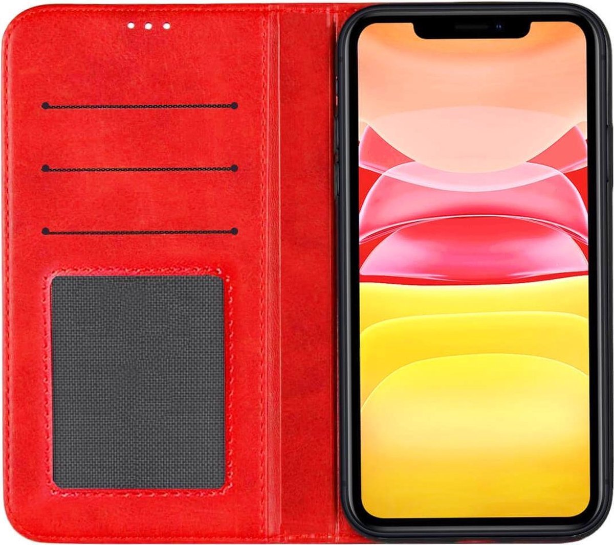 iPhone 11 Bookcase - Rood