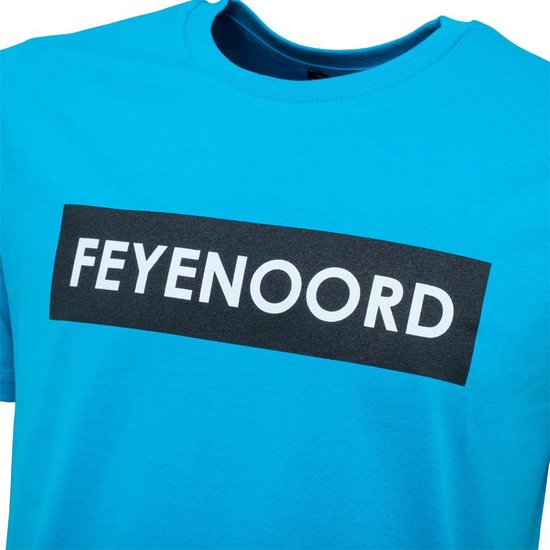 Feyenoord TShirt Lifestyle, blauw, Heren (L)