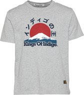 Kings Of Indigo - Darius  - T-shirt Korte Mouwen - Grijs - XL