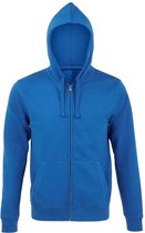 SOLS Heren Spike Full Zip Hooded Sweatshirt (Koningsblauw)