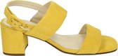 Hogl 105542 - Volwassenen Sandalen met hakDames Sandalen - Kleur: Geel - Maat: 38.5
