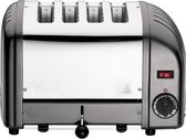 Dualit, Grille Pain, Toaster, Noir, 4 Tranches