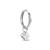 Isabel Bernard Saint Germain Dames Oorbellen Goud - Witgoudkleurig (Letter O)