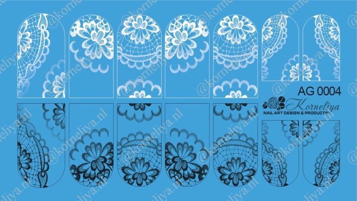 Goedkoopste Korneliya Airbrush Waterdecal AG 0004 combi