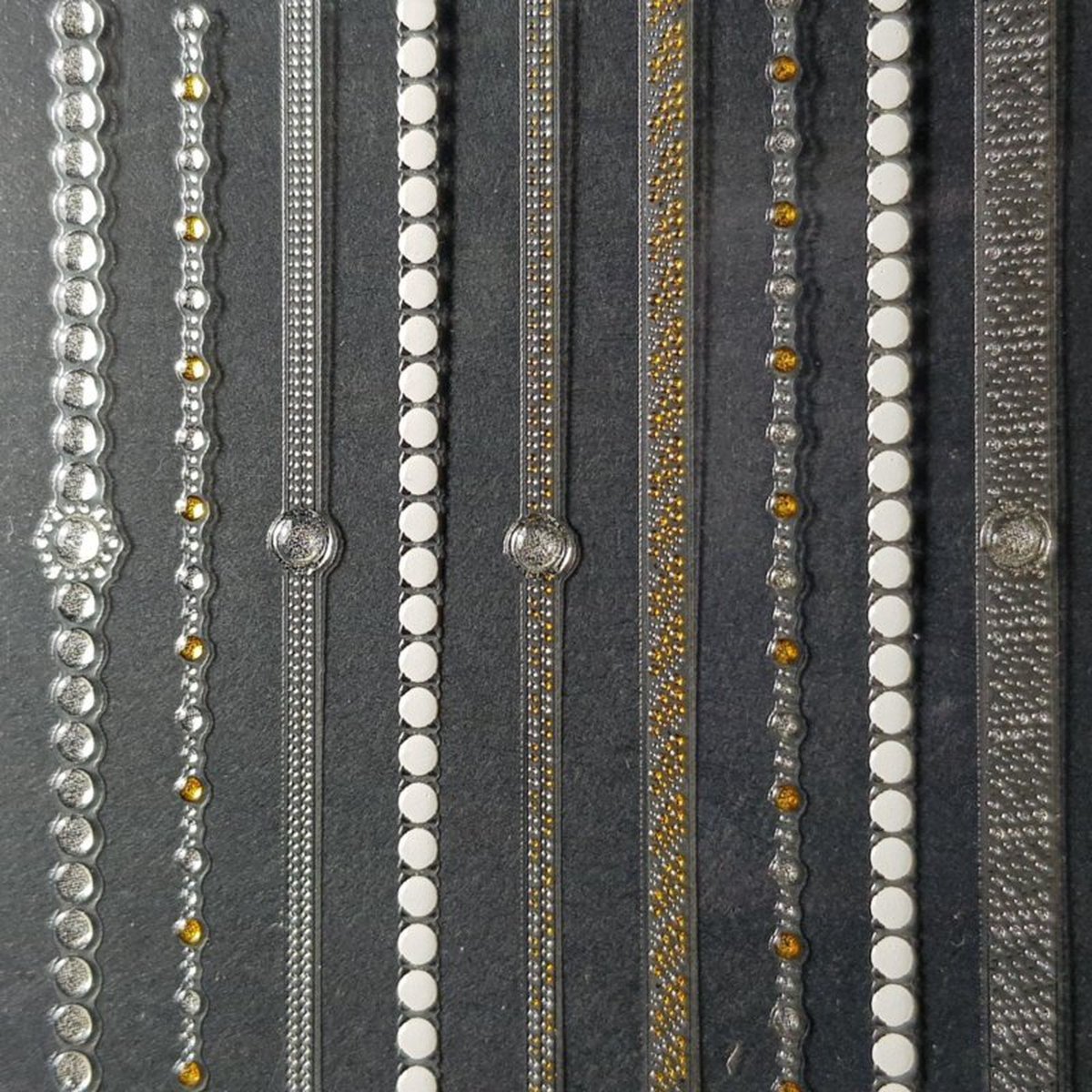 Goedkoopste Nail Art Stickers - Nagel Stickers - Korneliya 3D Nail Jewels - NJ13 Fingerchain