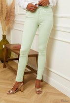 Broek Dulani normale taille light mint