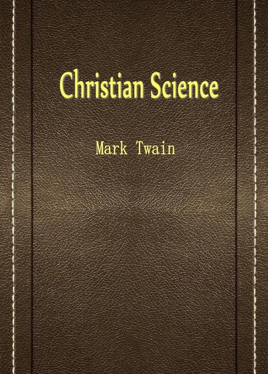 Christian Science - cover