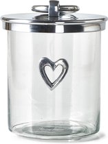 Heart Metal Storage Jar