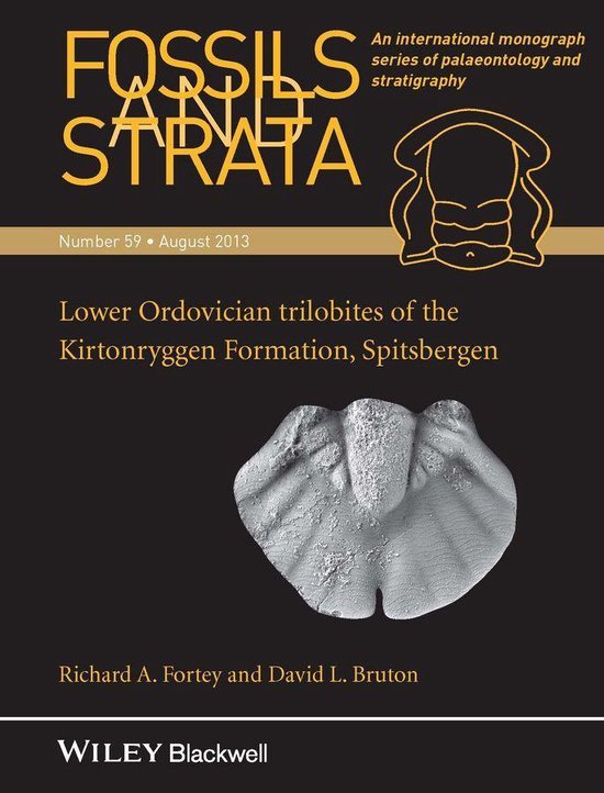Fossils and Strata Monograph Series 59 - Lower Ordovician tr ... - cover