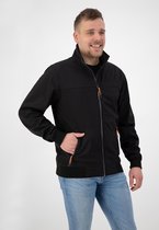 Kjelvik heren zomer softshell jas Marvig zwart - maat M