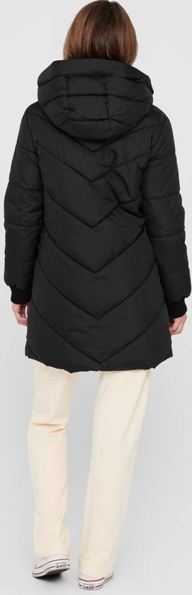 JDY JDYSKYLAR PADDED HOOD JACKET OTW NOOS Beige - Gratis levering | ! - Textiel Dons gevoerde jassen Dames € 72,79
