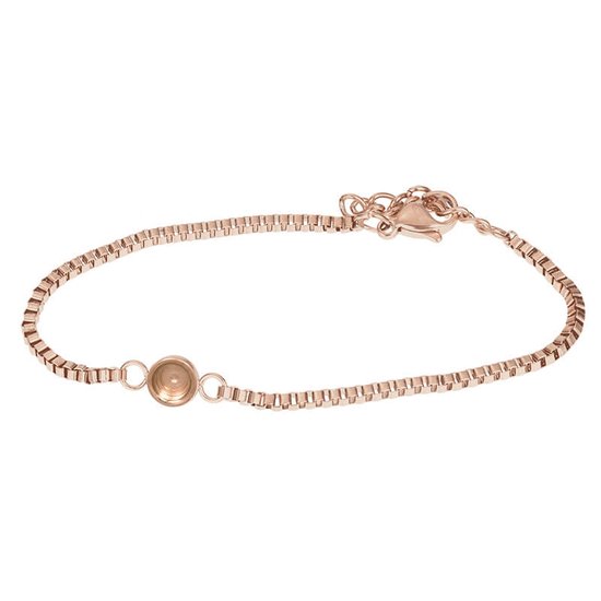 iXXXi-Jewelry-Box Chain Top Part Base-Rosé goud-dames-Armband (sieraad)-One size