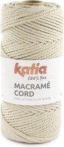 100 meter Katia Macrame Naturel Beige Kleurnr. 114 - macrame koord - gerecycleerd getwijnd touw - voor macramé plantenhanger