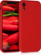 kwmobile telefoonhoesje voor Apple iPhone XR - Hoesje voor smartphone - Back cover in rood