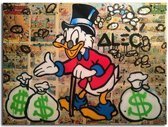 Alec Monopoly Classic Poster 10 - 40x50cm Canvas - Multi-color