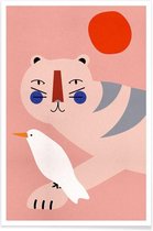 JUNIQE - Poster An Unlikely Friendship -30x45 /Kleurrijk