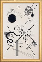 JUNIQE - Poster in houten lijst Kandinsky - Untitled (Drawing 4)