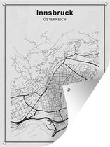 Wereldkaarten.nl - Stadskaart Innsbruck Poster klein 40x30 cm