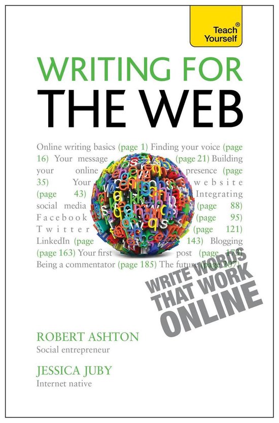Writing for the Web: Teach Yourself - cover