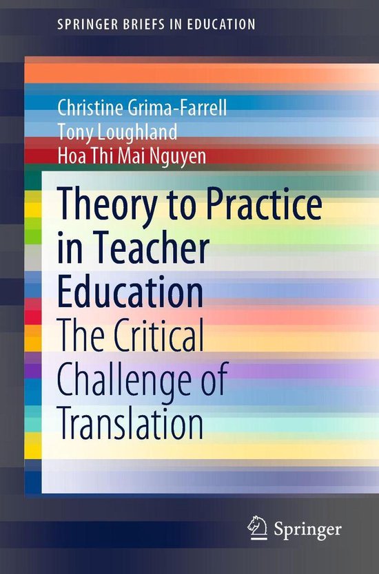 Education (R0) - Theory to Practice in Teacher Education - cover