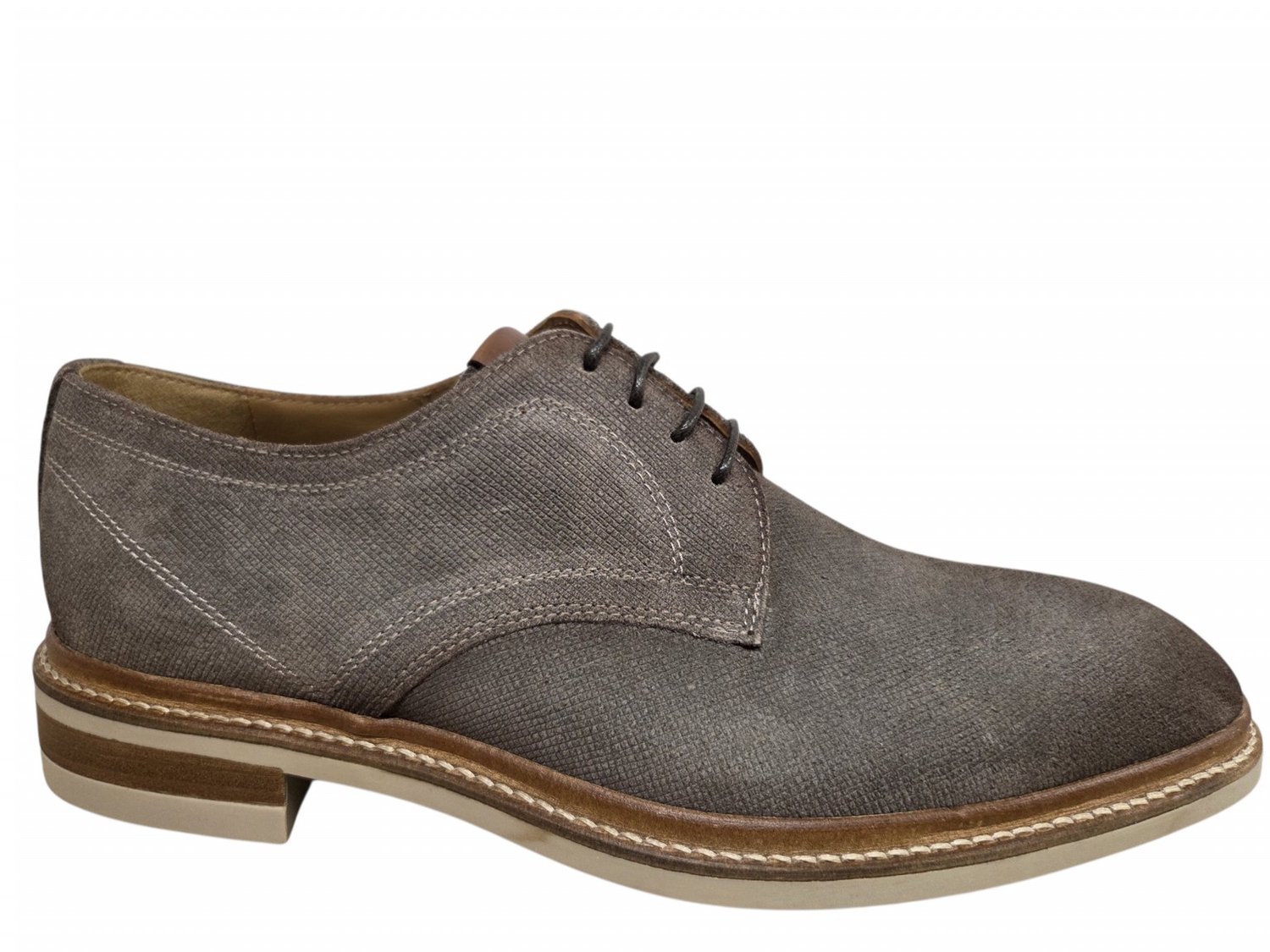 Giorgio 8581641 Daytona 77 mud Nette Veterschoenen Taupe Suede Heren - Taupe - 42