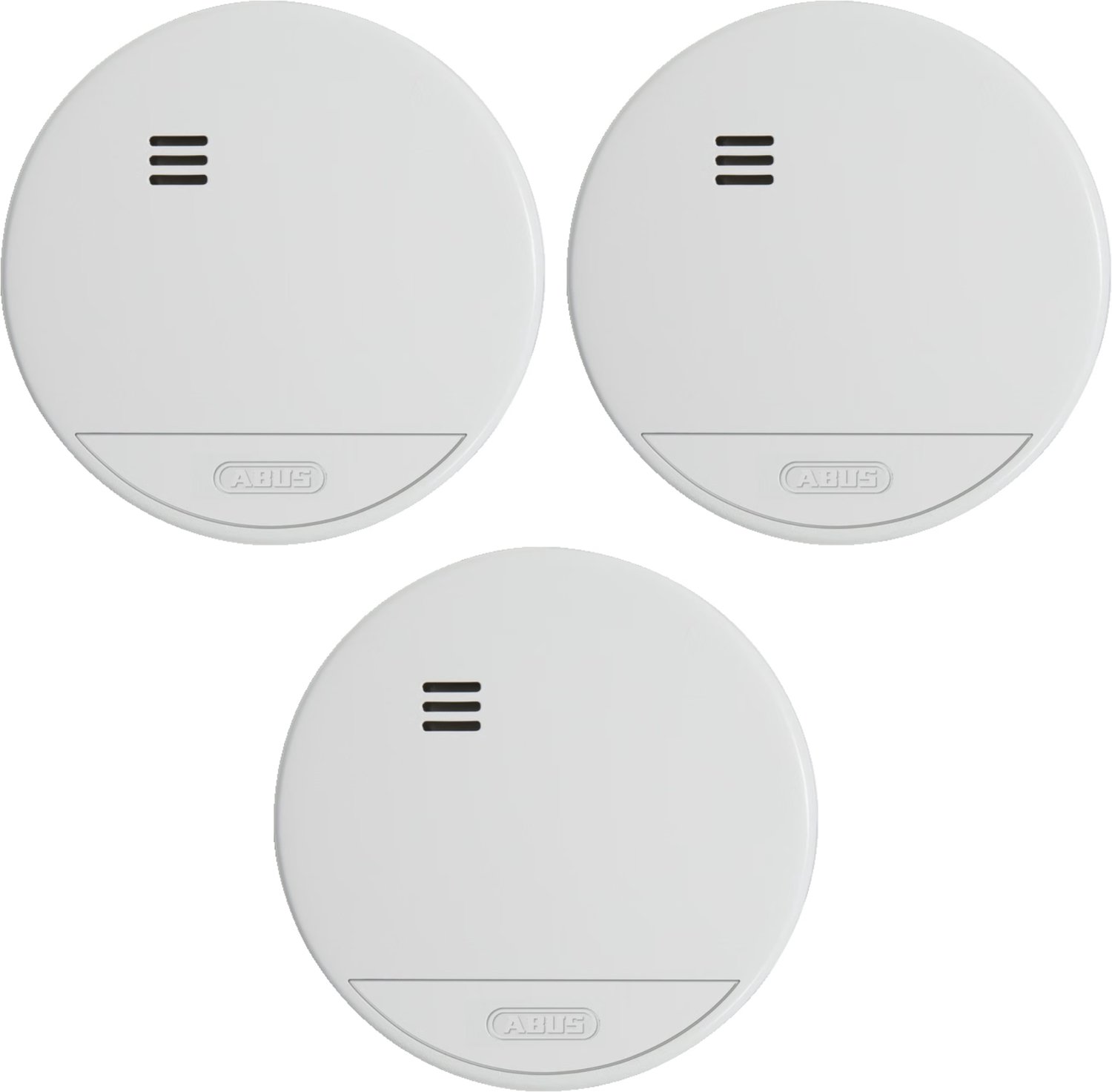 ABUS RWM165 Triple Set – 3x Rookmelder – 10 Jaar Batterij – Inclusief Montage – Rookmelder Set