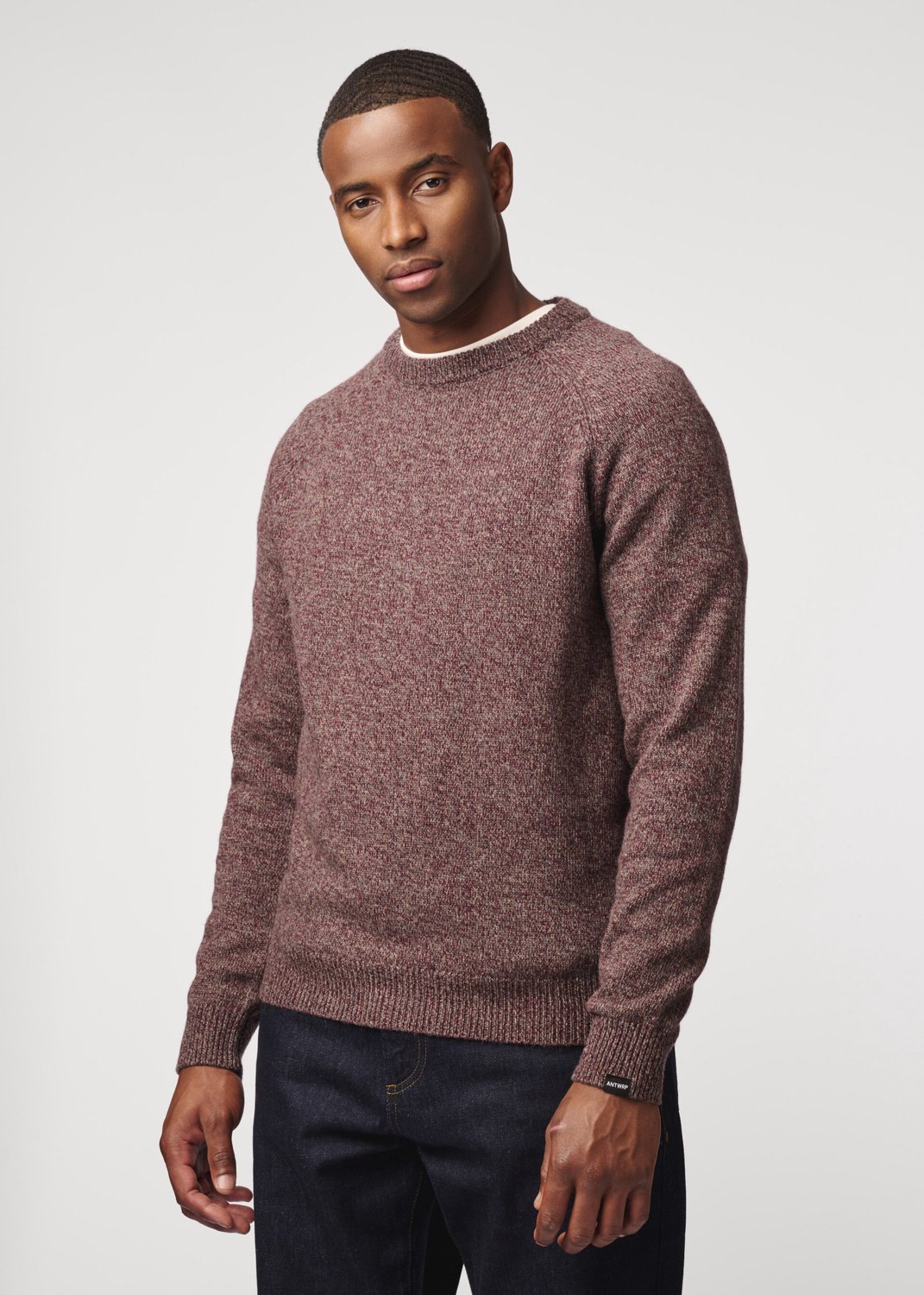 ANTWRP - Heren sweater - Maat L - Mannen - 313 Burgundy -
