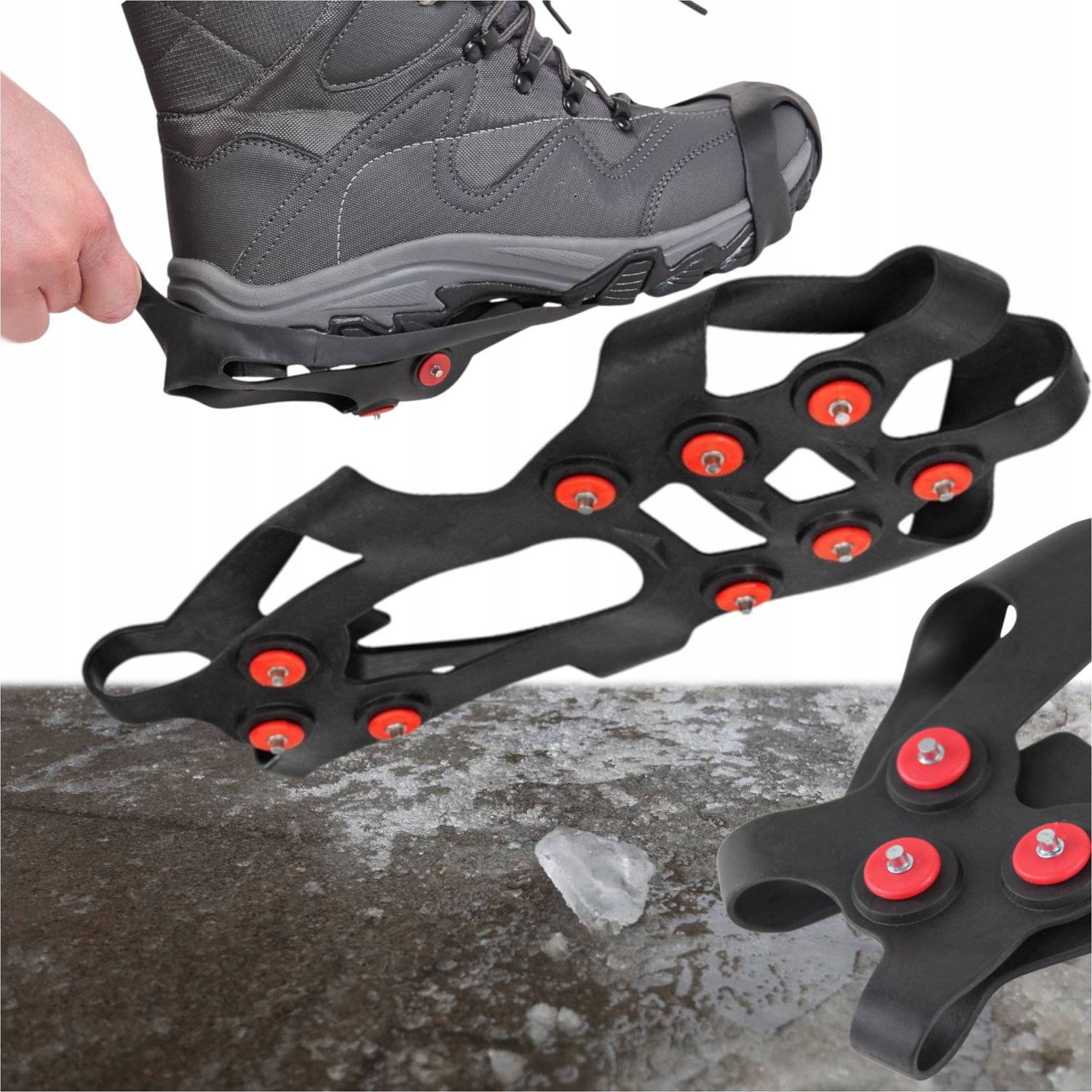 Antislip Rackets Schoenen Veilig Lopen op IJs & Sneeuw