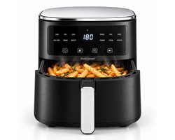 Vivid Green Airfryer 5L - Tot 4 Personen - PFAS-vrij - 12 Programma's - Digitaal Display