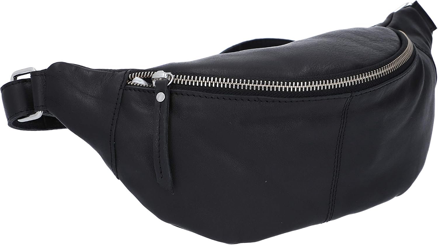 Leren Heuptas Unisex - Zwart