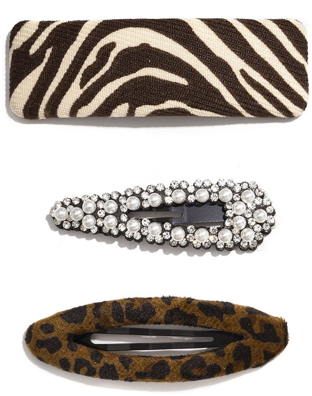 Haarclips met strepen, eenvoudig, polyester, dagelijkse accessoires