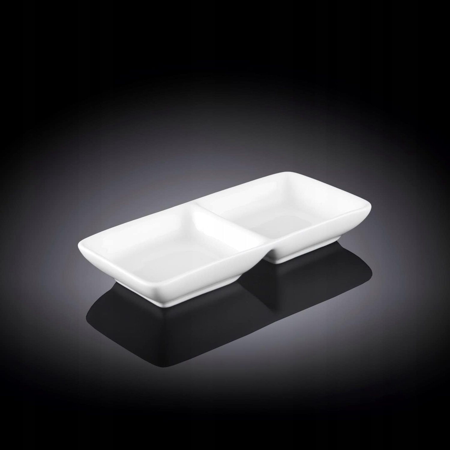 Wilmax Serveerbord 14.5 cm van Porselein, Wit WL-992415/A