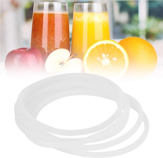 Afdichtring voor blender - Rubberen O-ring - 6 stuks — afbeelding 5