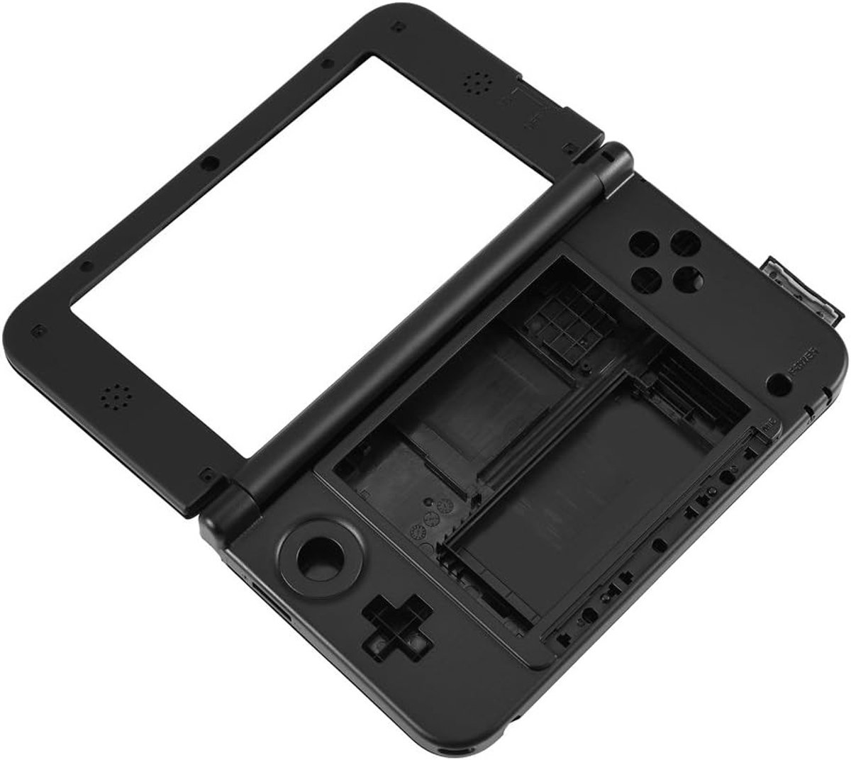 Volledige Reparatieset voor 3DS XL - Inclusief Vervangingsonderdelen en Accessoires in Rood