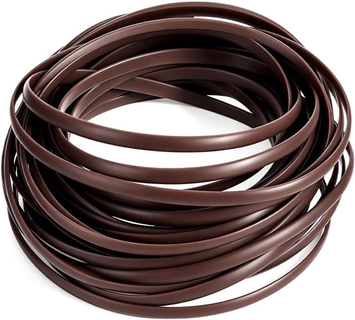 Reparatieset 5 mm, 10 m rotan plat voor meubels (bruin)
