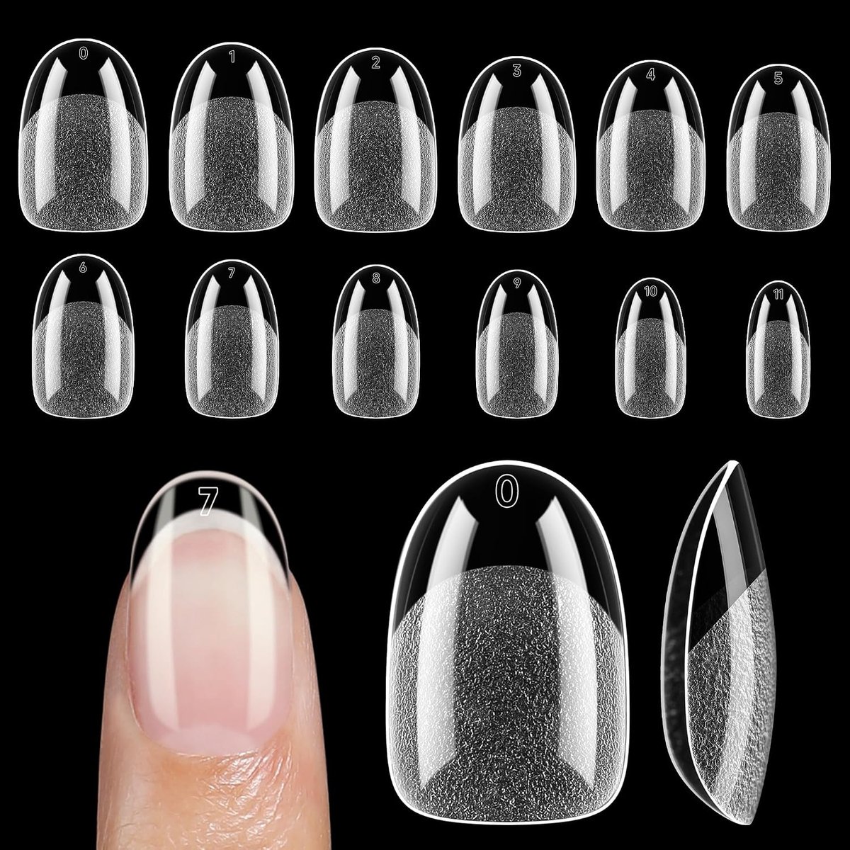 Tips, acrylnagels voor verlenging