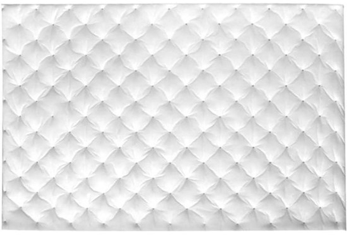 Isolatiemat voor geluidsisolatie van audio en stereo 50x80 cm - wit katoen - geluidsdempend - akoestisch paneel