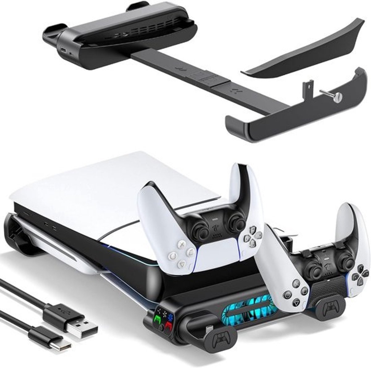 PS5 Hor Mijn Horizontale Standaard Zwart