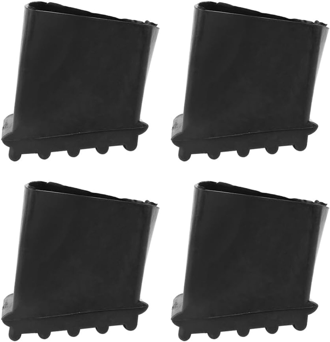 Ladder voeten rubber pads - vervangende stepladder voetmatten - antislip voor optimale stabiliteit - ShopVlot