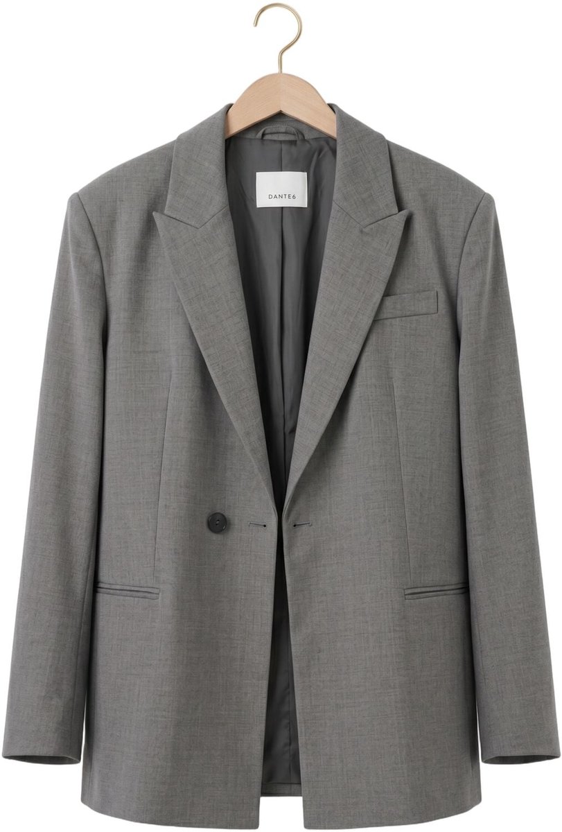 DANTE6 Bolton Wrap Blazer Blazers Dames - Grijs - Maat 40