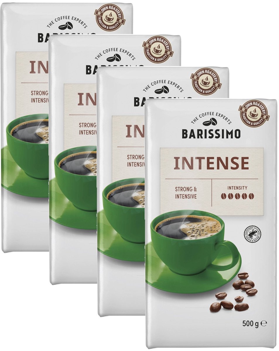 Barissimo Intense - Multipack - Gemalen Koffie - 2000g (4x500g)