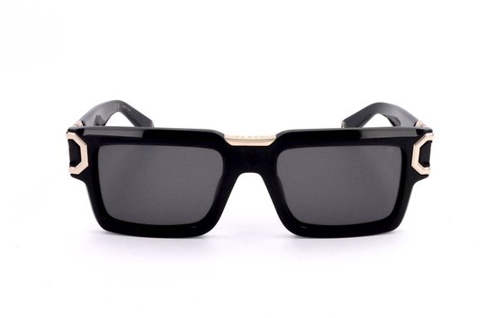 Philipp plein SPP206M 700Y Zonnebril - Heren - Zwart — afbeelding 4