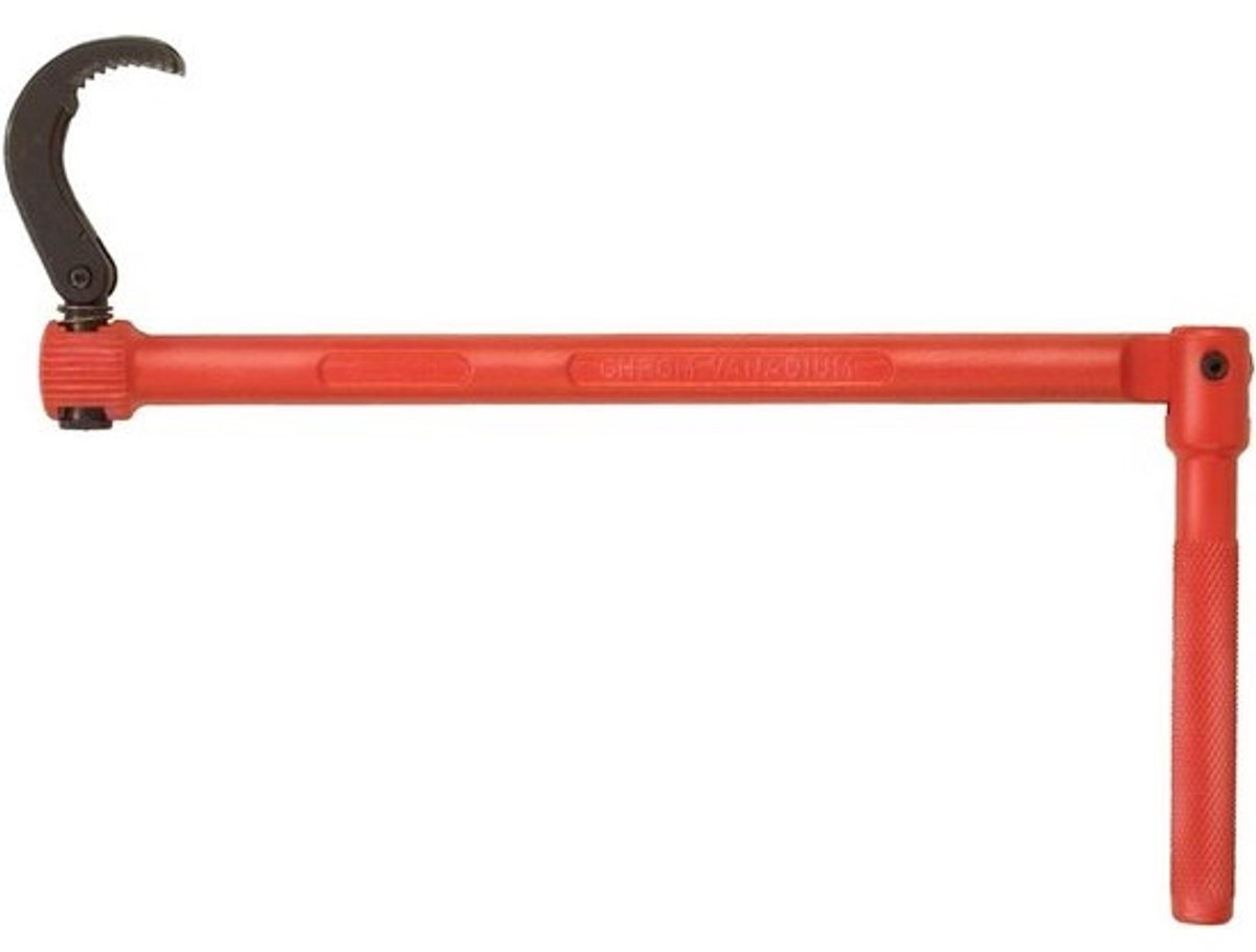 Verstelbare Staande Kraanmoersleutel 235 mm - Chroom-Vanadium Staal